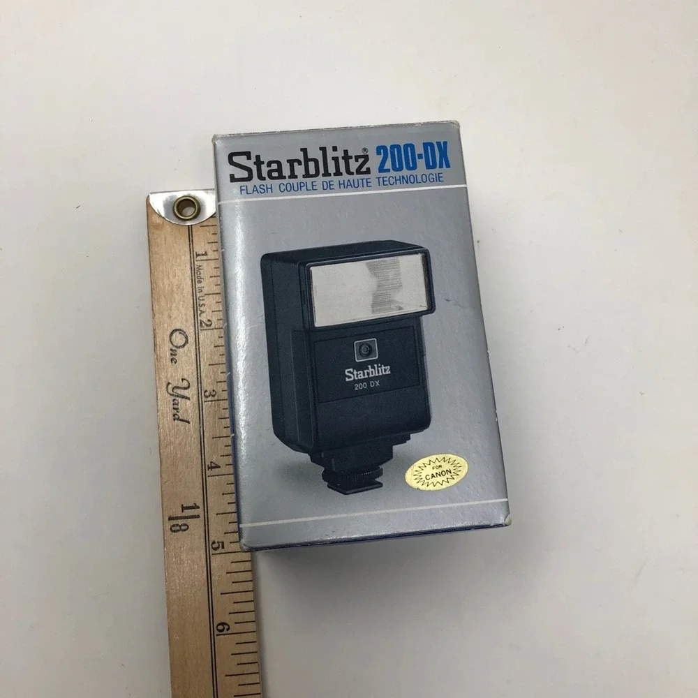 Starblitz 200-DX High Technical Series Dedicated Flash Unit Canon Compatible